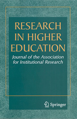 Research in Higher Education cover