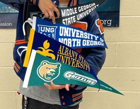 College pennants