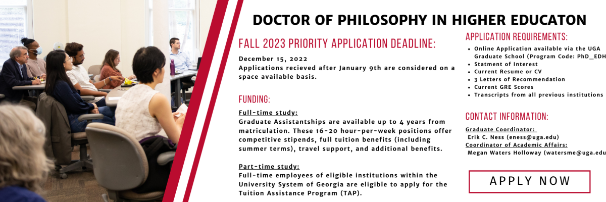 PhD recruitment banner