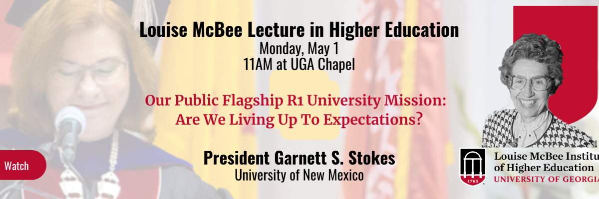 McBee Lecture, May 1, 2023