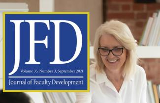Journal of Faculty Development cover