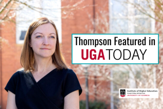 Thompson featured in UGA Today