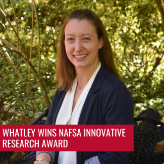 Whatley Wins Research award