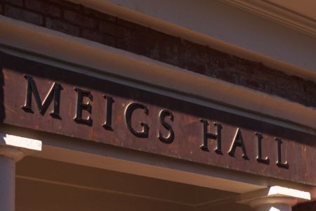 Meigs Hall entryway